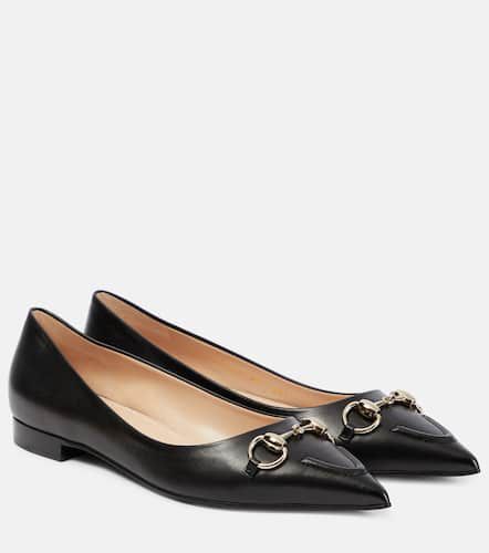 Gucci Ballerinas Horsebit aus Leder - Gucci - Modalova