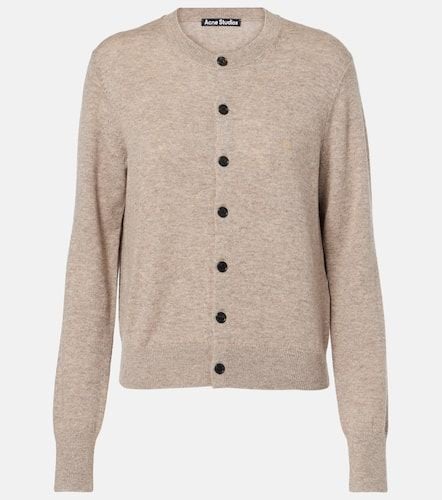 Cardigan Keny Face aus Wolle - Acne Studios - Modalova