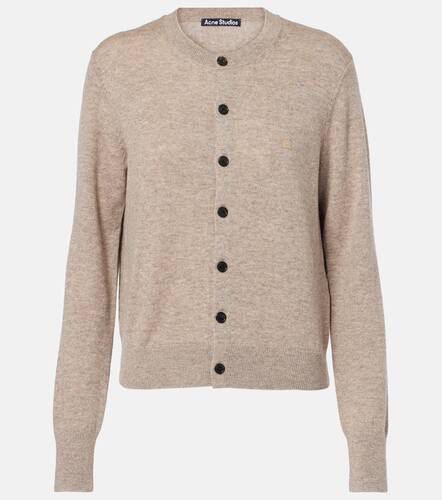 Keny Face wool cardigan - Acne Studios - Modalova