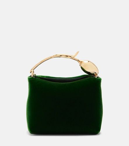 Bloom Micro velvet top-handle bag - Erdem - Modalova