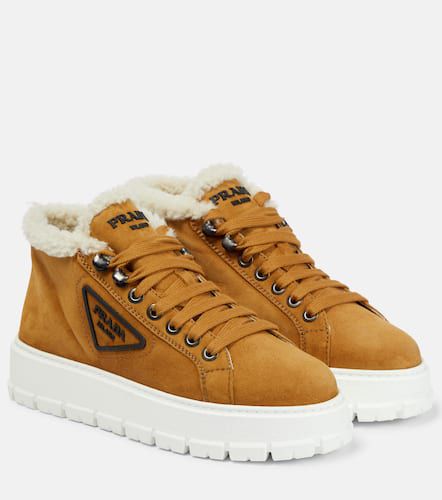 Prada Sneakers in suede - Prada - Modalova