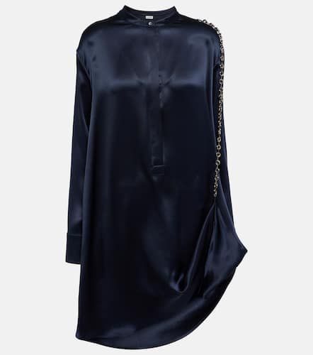 Vestido camisero de seda con cadena - Loewe - Modalova