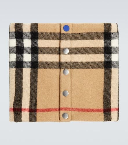 Cuello de cachemir con Check - Burberry - Modalova