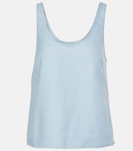 Muriel silk and wool tank top - Gabriela Hearst - Modalova