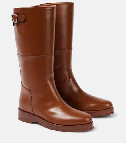 Lupo leather knee-high boots - Loro Piana - Modalova