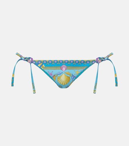 Versace Culotte de bikini imprimée - Versace - Modalova