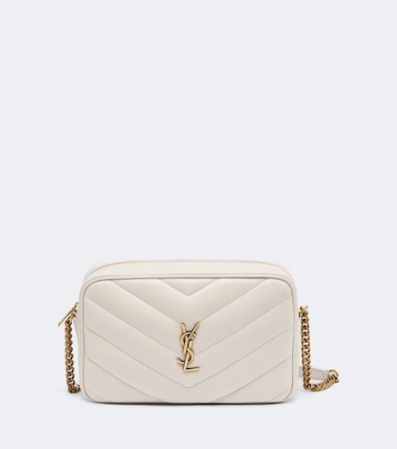 Loulou Medium leather camera bag - Saint Laurent - Modalova