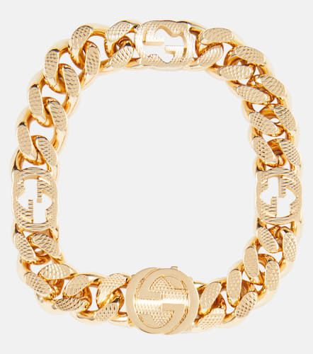 Gucci Brazalete de cadena con GG - Gucci - Modalova