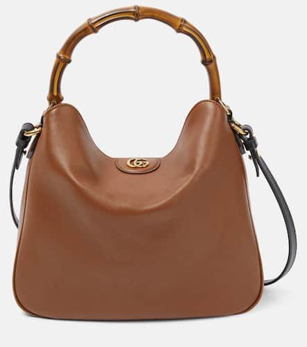 Diana Medium leather shoulder bag - Gucci - Modalova