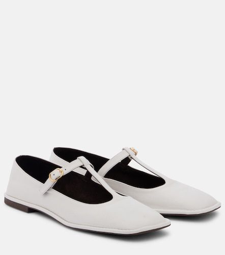 Square T-Strap leather ballet flats - The Row - Modalova