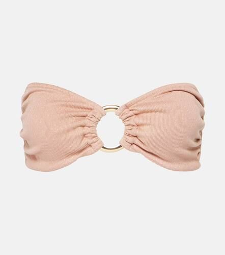 Carlotta ring-detail bandeau bikini top - Alexandra Miro - Modalova