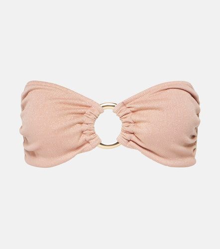 Carlotta ring-detail bandeau bikini top - Alexandra Miro - Modalova