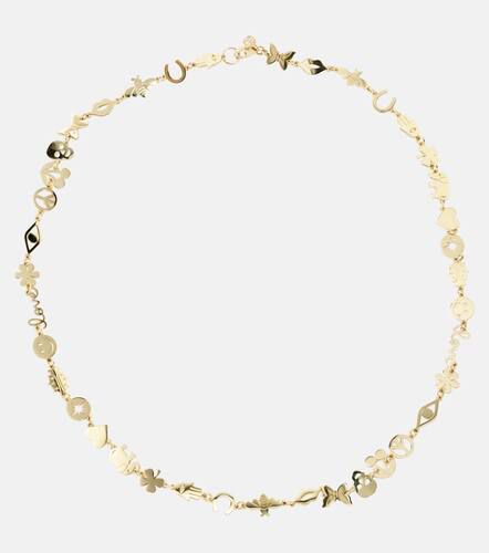 Collar Pure Tiny de oro de 14 ct - Sydney Evan - Modalova