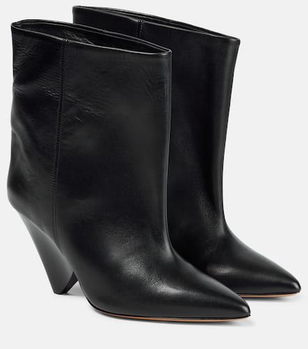 Miyako leather ankle boots - Isabel Marant - Modalova