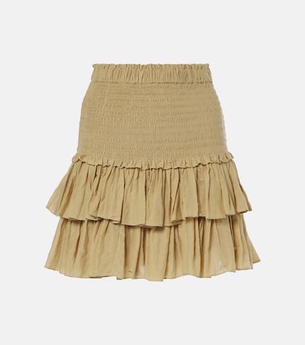 Minifalda Naomi de gasa fruncida - Marant Etoile - Modalova