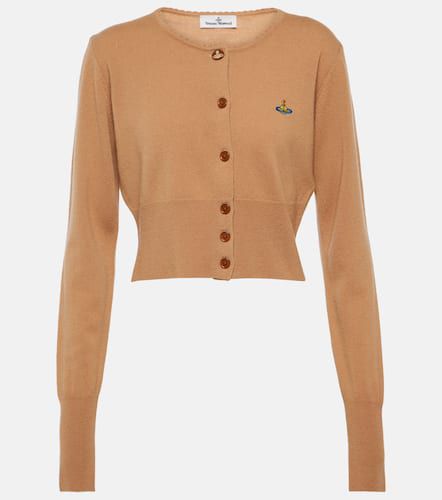 Cardigan cropped Bea in lana e cashmere - Vivienne Westwood - Modalova