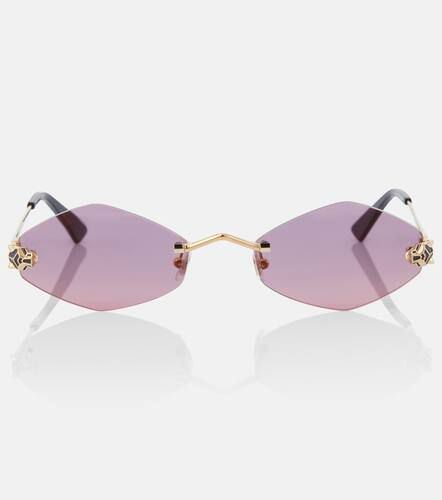 PanthÃ¨re de Cartier geometric sunglasses - Cartier Eyewear Collection - Modalova