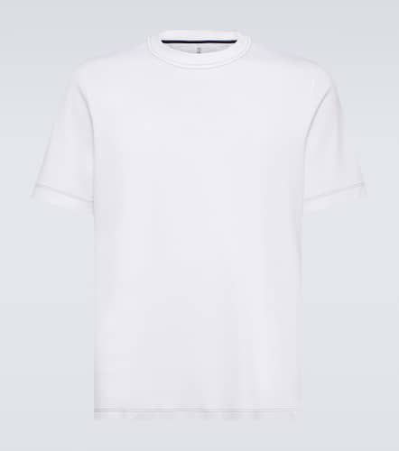 Cotton jersey T-shirt - Brunello Cucinelli - Modalova