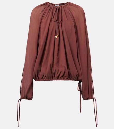 Blusa Paula’s Ibiza de algodón y seda - Loewe - Modalova