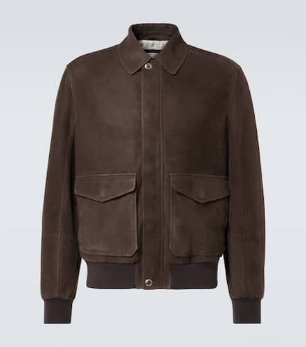 Brunello Cucinelli Bomber in suede - Brunello Cucinelli - Modalova