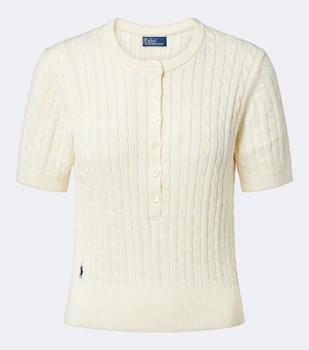 Pullover in cotone a trecce - Polo Ralph Lauren - Modalova
