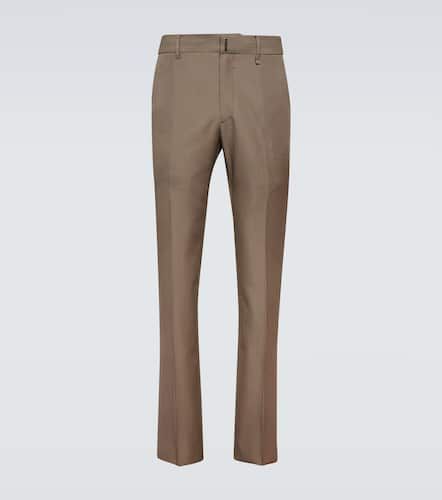 Pantaloni slim a vita media - Givenchy - Modalova