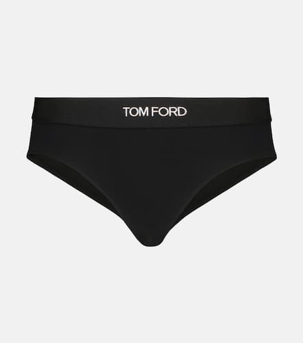 Höschen aus Stretch-Jersey mit Logo - Tom Ford - Modalova