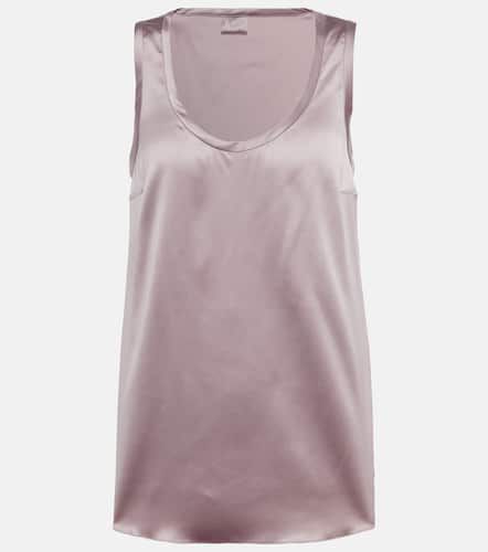 Silk-blend tank top - Brunello Cucinelli - Modalova