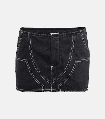 Minigonna di jeans a vita bassa - Off-White - Modalova