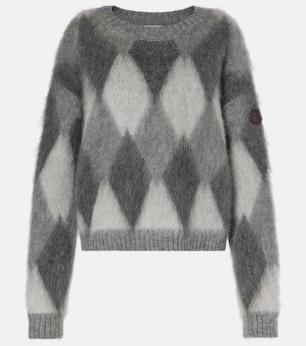 Pullover in misto lana e mohair - Moncler - Modalova