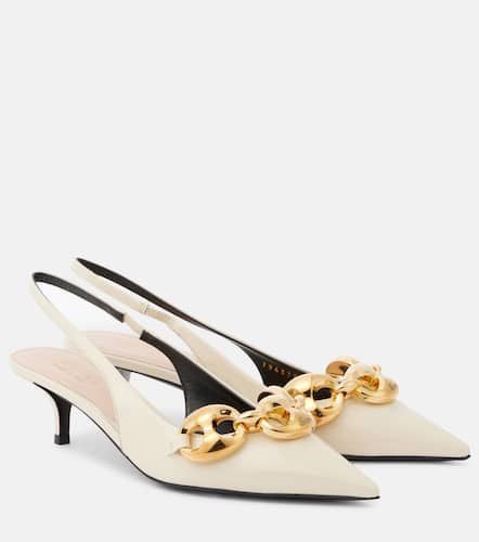 Marina patent leather slingback pumps - Gucci - Modalova