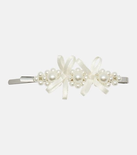 Faux pearl-embellished hair clip - Simone Rocha - Modalova