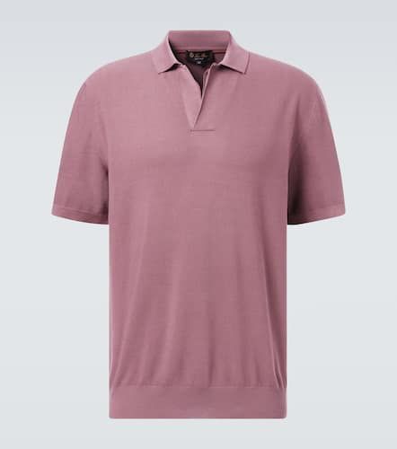 Cotton and silk polo shirt - Loro Piana - Modalova