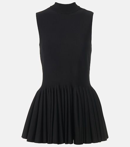 Alaia Pleated turtleneck top - Alaia - Modalova