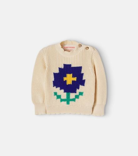 Baby - Pullover Pixel Daisy in cotone - Bobo Choses - Modalova