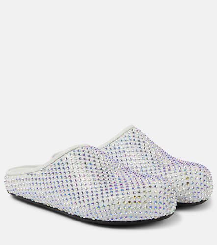 Fussbett Sabot calf hair clogs - Marni - Modalova