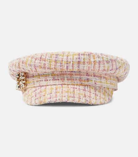 Roger Vivier Bouclé newsboy cap - Roger Vivier - Modalova