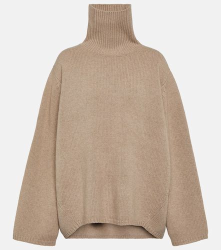 Wool and cashmere turtleneck sweater - Toteme - Modalova