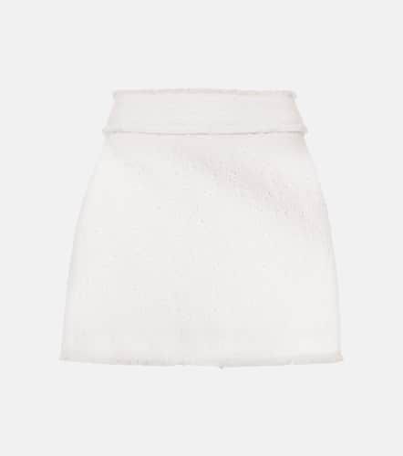 Cotton-blend tweed miniskirt - Dolce&Gabbana - Modalova