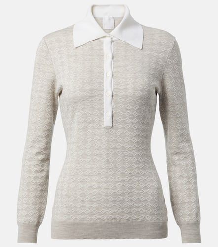 Polo en mezcla de lana con Monogram 72 - Givenchy - Modalova