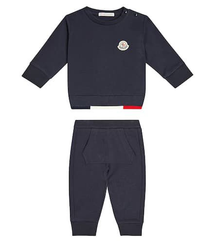 Baby - Tuta in jersey di misto cotone - Moncler Enfant - Modalova