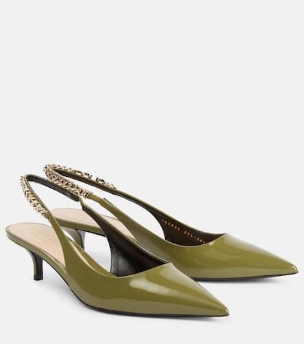 Signoria patent leather slingback pumps - Gucci - Modalova