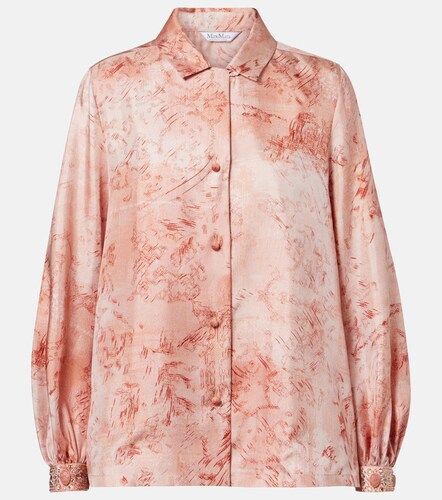 Camisa Crespo de sarga estampada - Max Mara - Modalova