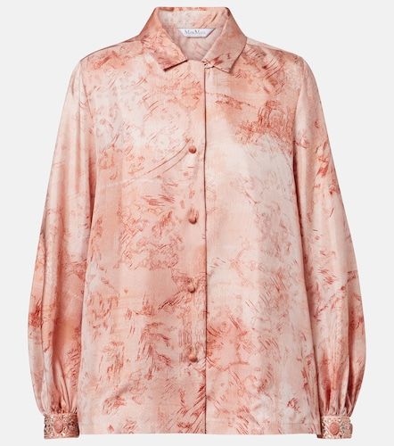 Camisa Crespo de sarga estampada - Max Mara - Modalova