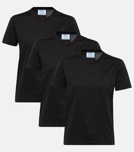 Prada Pack of 3 cotton T-shirts - Prada - Modalova