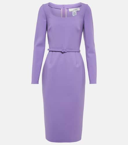 Belted pencil midi dress - Oscar de la Renta - Modalova