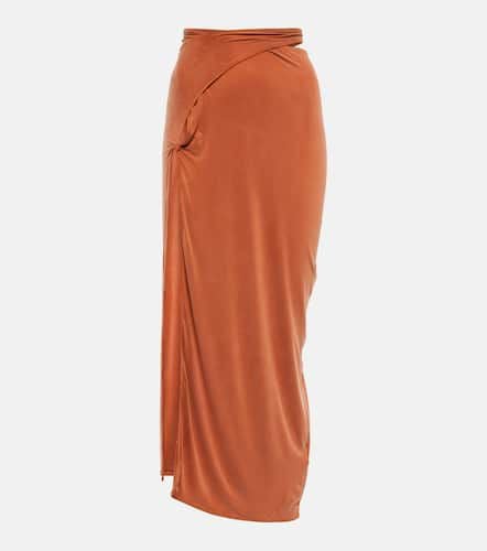 La Jupe Espelho jersey midi skirt - Jacquemus - Modalova