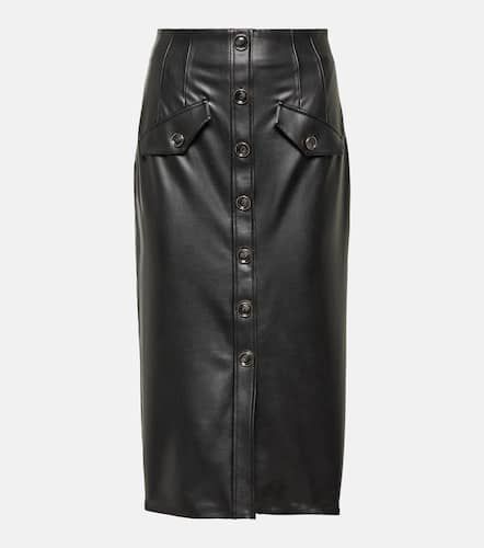Barrie faux leather midi skirt - Veronica Beard - Modalova
