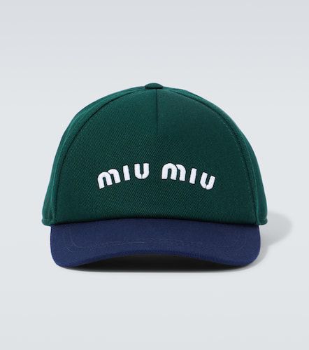 Miu Miu Gorra con logo - Miu Miu - Modalova