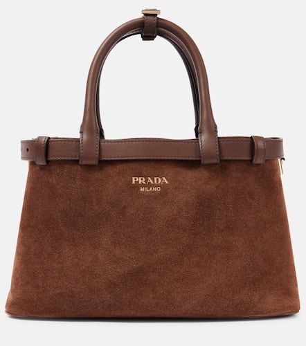 Prada Borsa Small in suede - Prada - Modalova